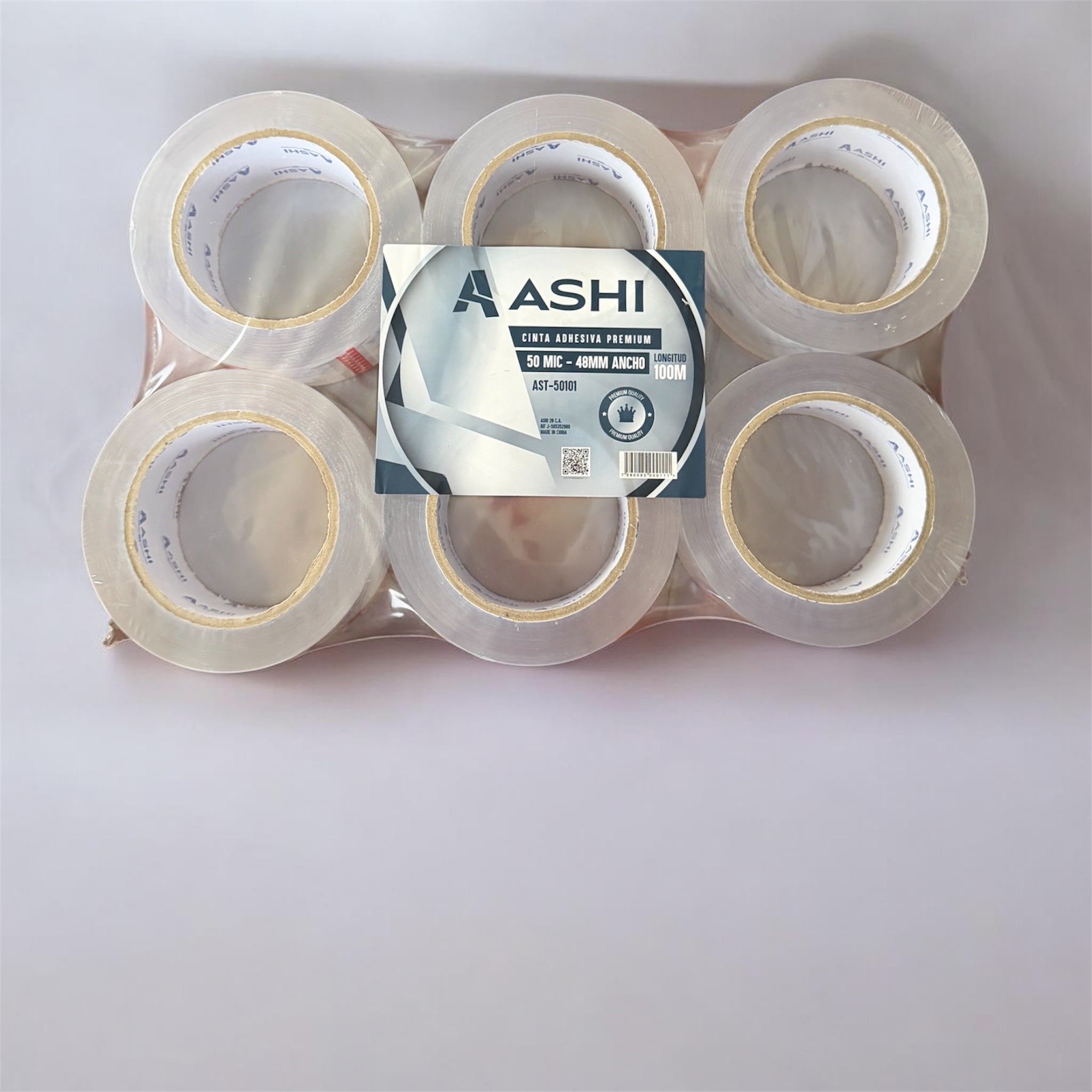 CINTA EMBALAR TRANSPARENTE PREMIUM 48MM 100MTS