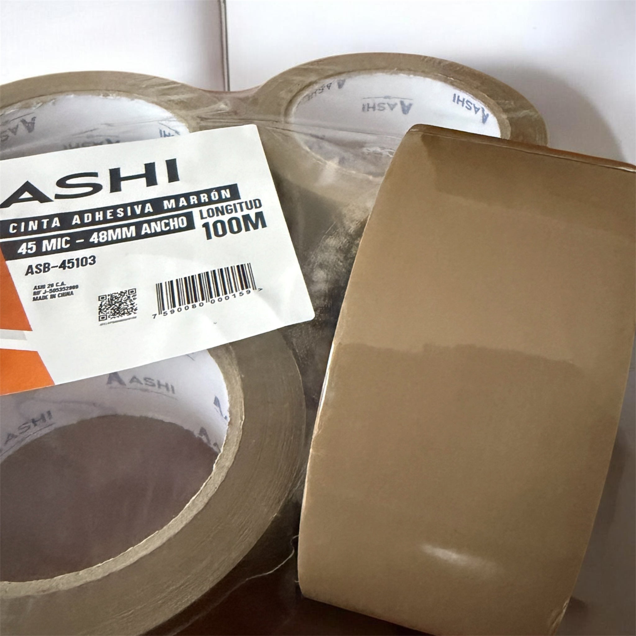 CINTA EMBALAR MARRON 48MM X 100MTS